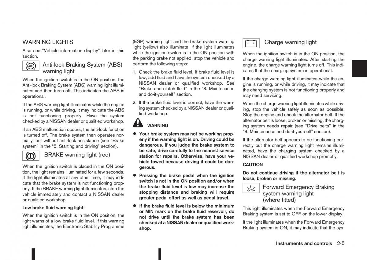 manual Nissan Qashqai II 2 owners manual / page 63