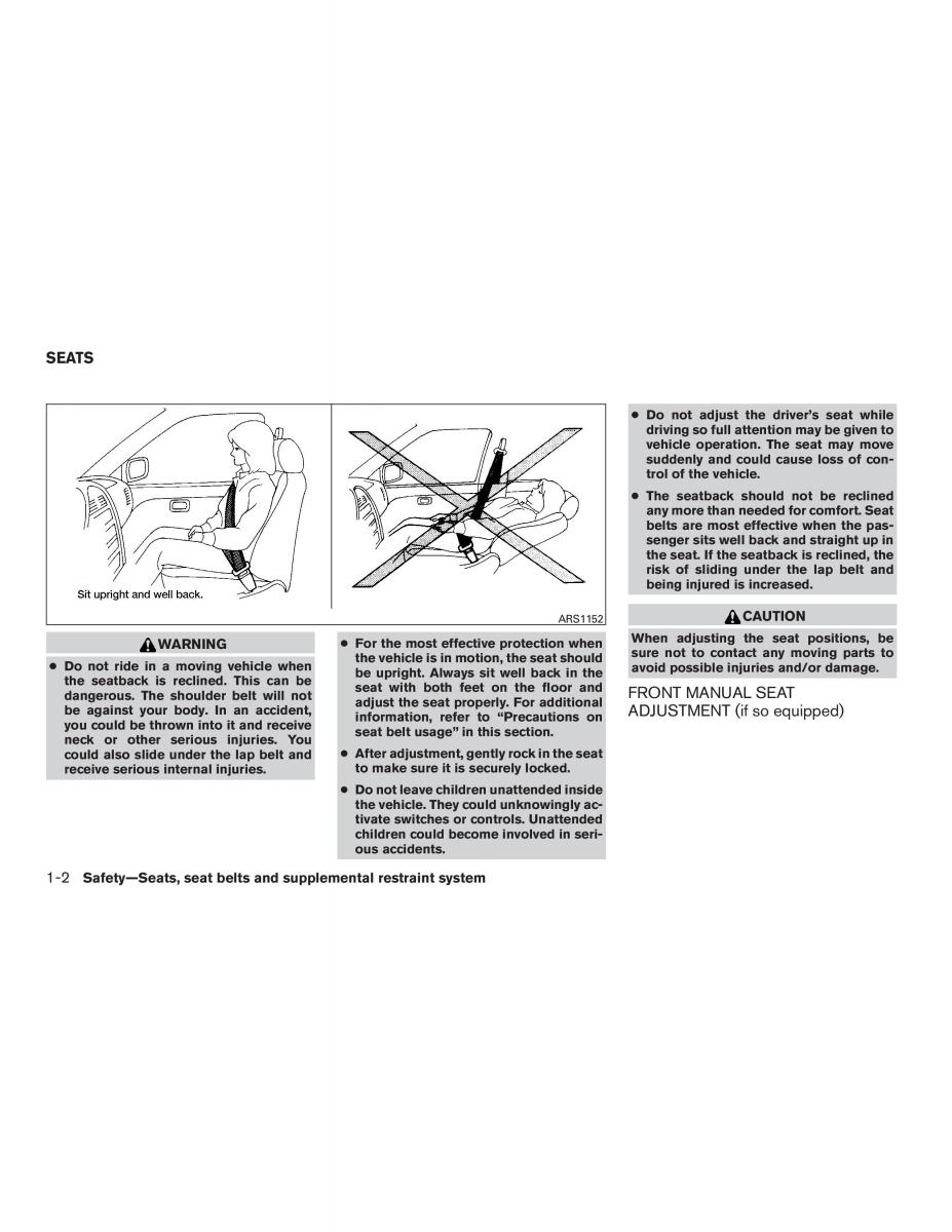 Nissan Rogue II 2 owners manual / page 21