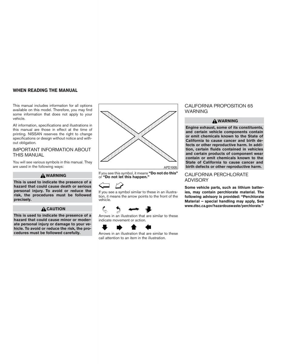 Nissan Sentra VI 6  owners manual / page 2