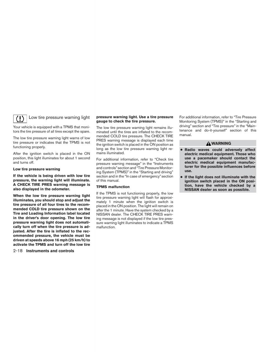 Nissan Sentra VII 7 B17 owners manual / page 97