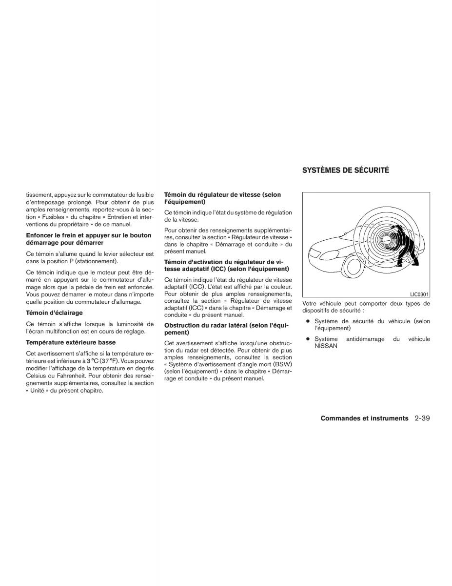 Nissan Sentra VII 7 B17 manuel du proprietaire / page 132