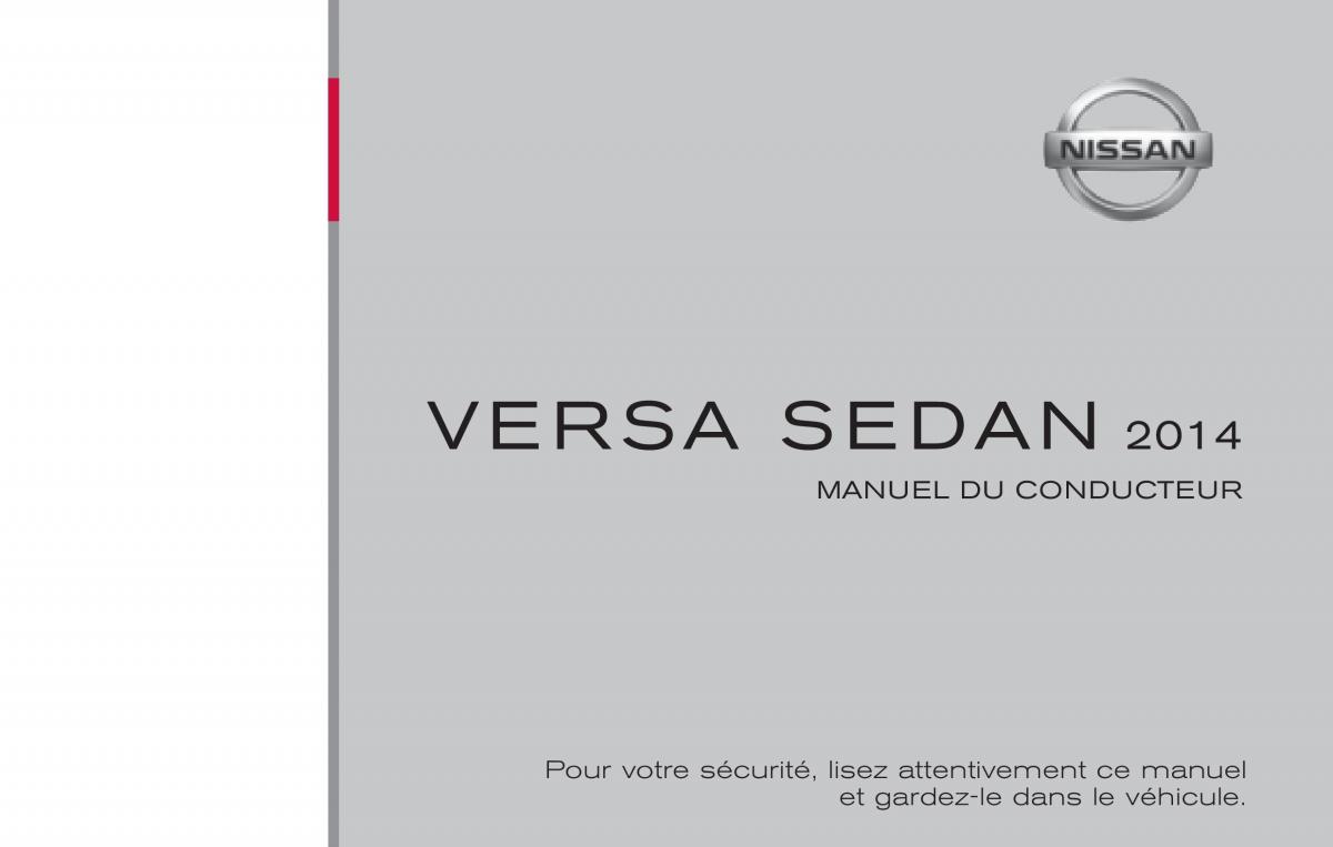 Nissan Tiida Versa II 2 manuel du proprietaire / page 1