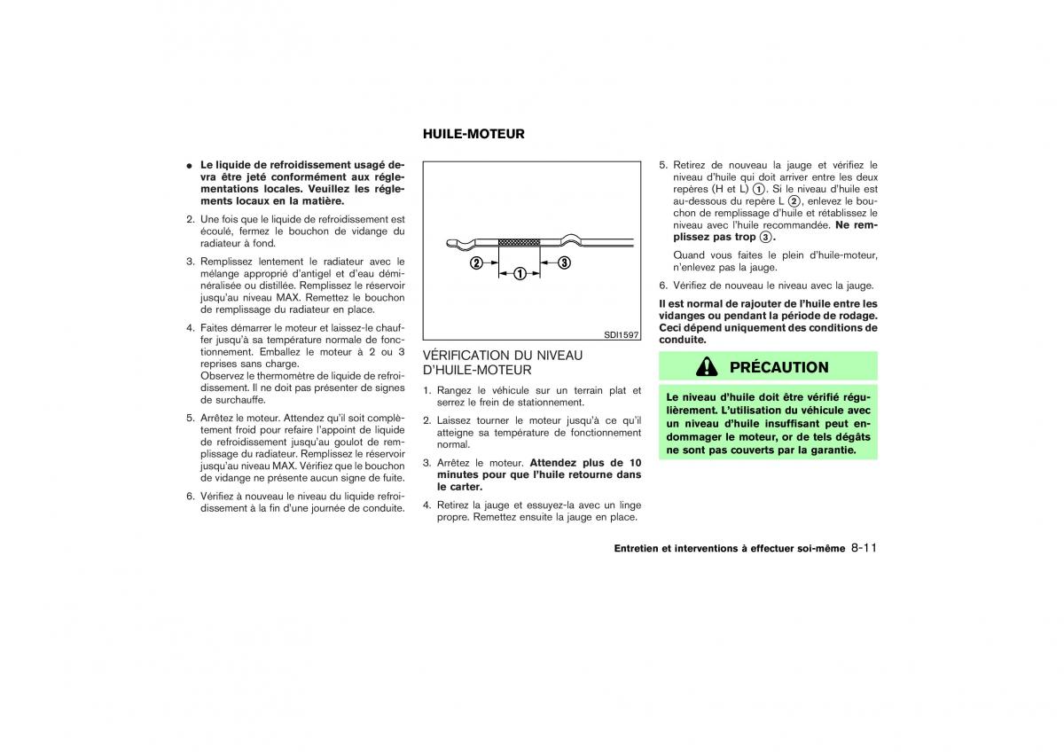 Nissan X Trail II 2 manuel du proprietaire / page 232