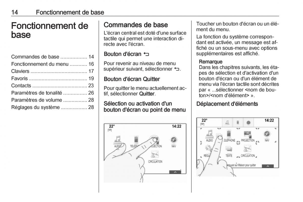 Opel Astra K V 5 manuel du proprietaire / page 14