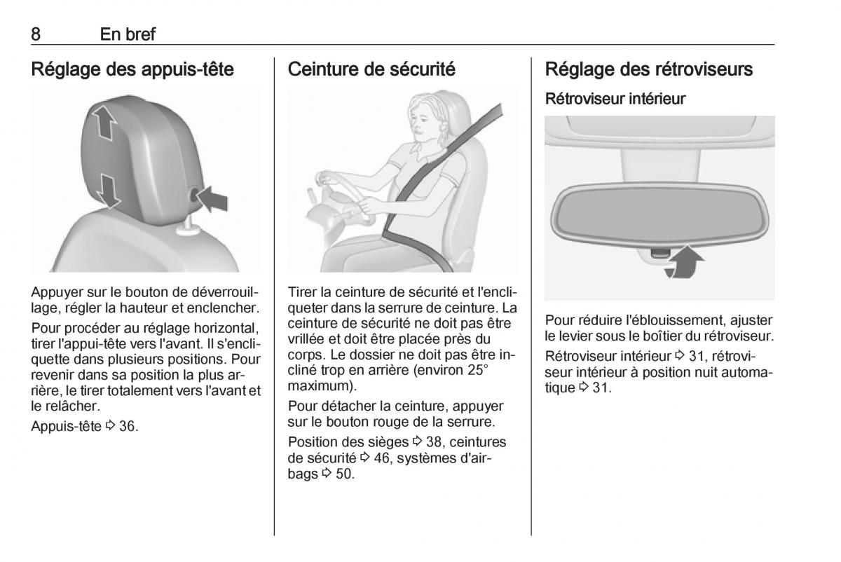 instrukcja obsługi Opel Meriva B FL manuel du proprietaire / page 10