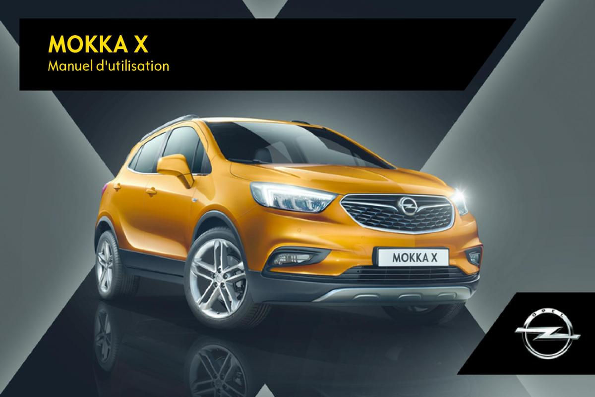 Opel Mokka X manuel du proprietaire / page 1