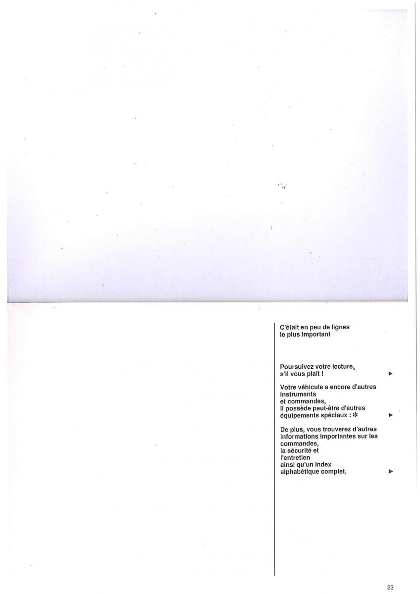 manual Opel Tigra I manuel du proprietaire / page 23
