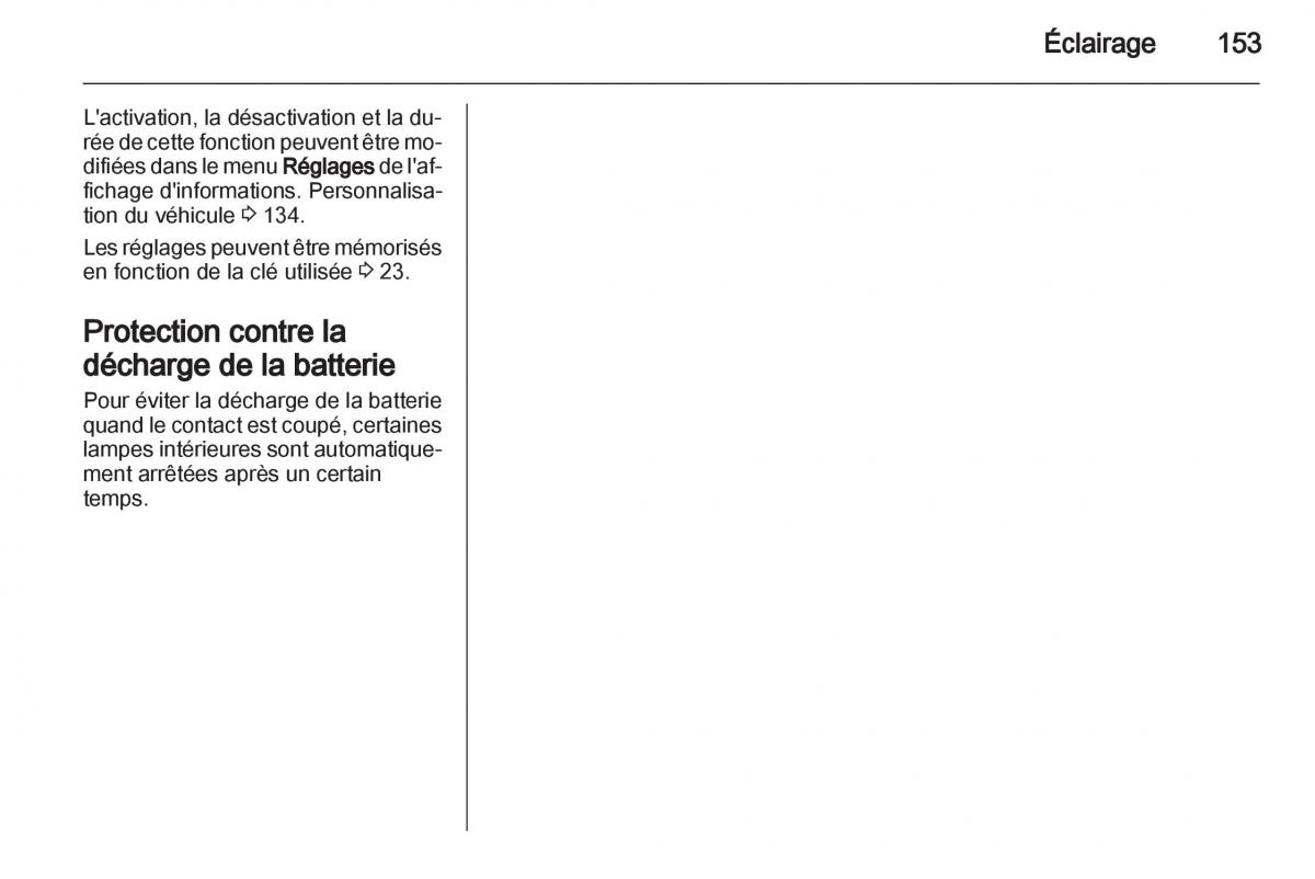 Opel Zafira C manuel du proprietaire / page 155