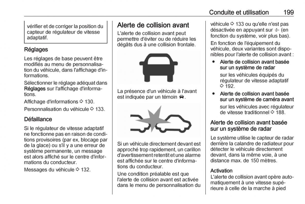Opel Zafira C FL manuel du proprietaire / page 201