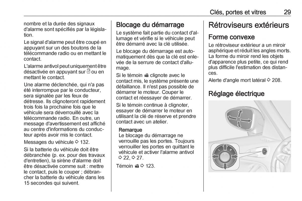 Opel Zafira C FL manuel du proprietaire / page 31