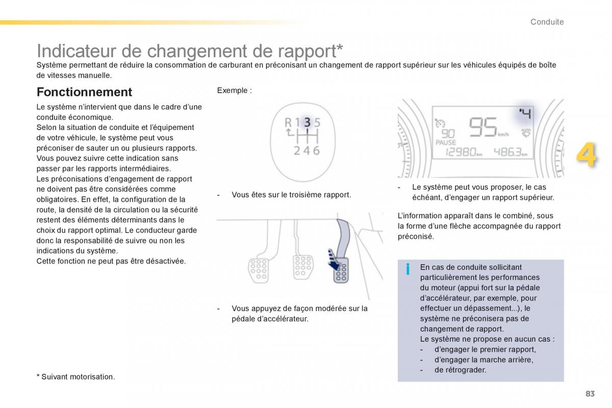 Peugeot 208 manuel du proprietaire / page 85