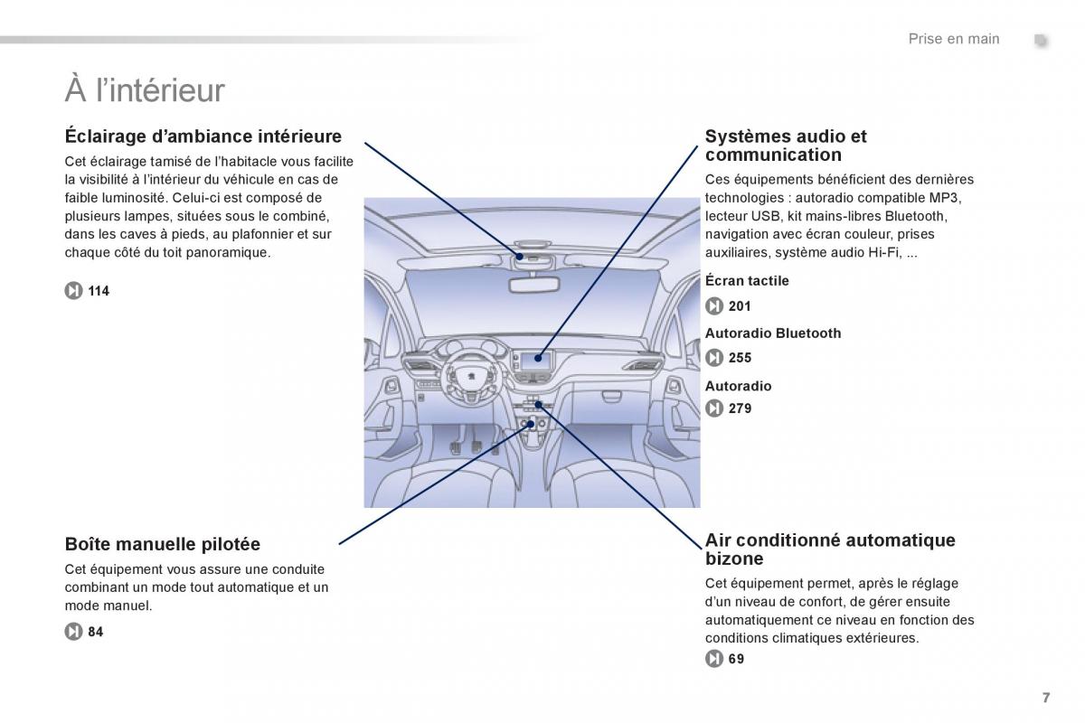 Peugeot 208 manuel du proprietaire / page 9