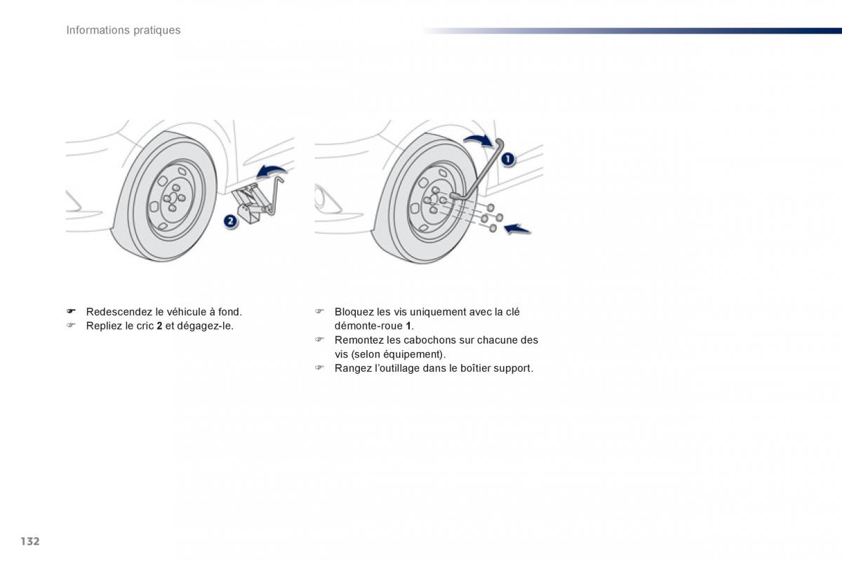 Peugeot 301 manuel du proprietaire / page 134