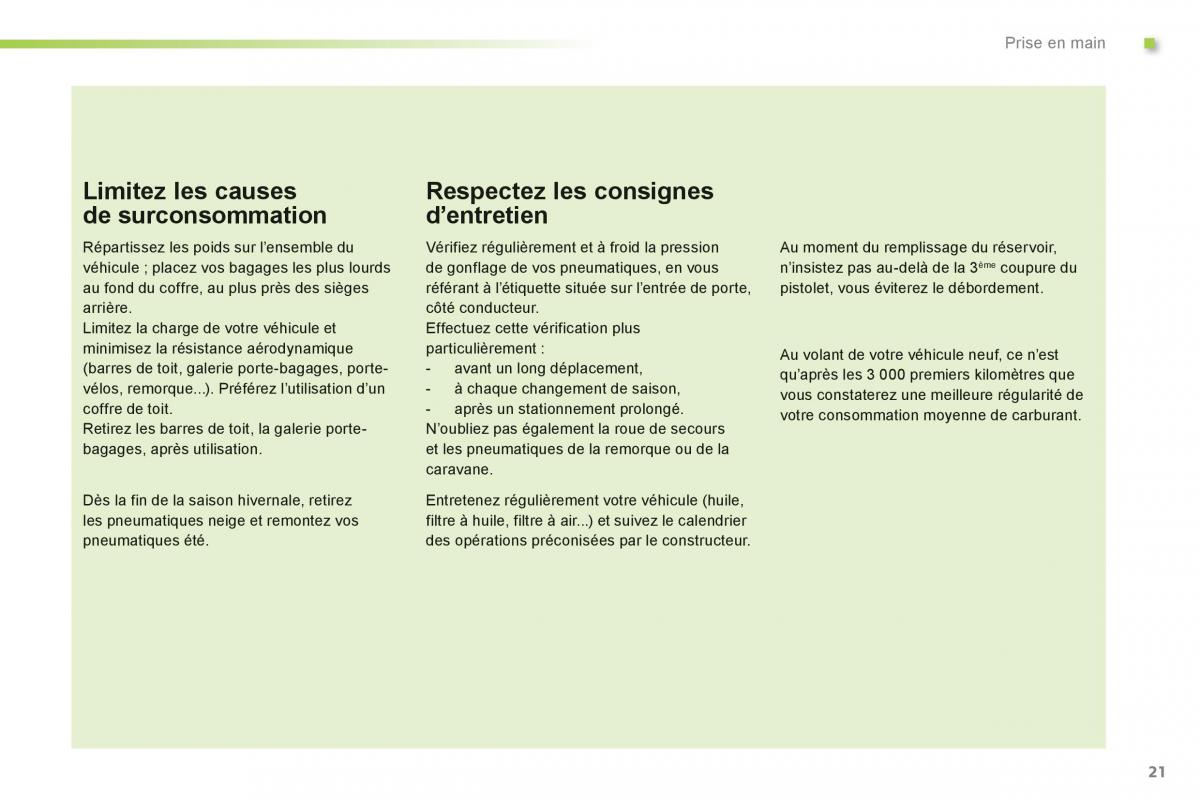 Peugeot 301 manuel du proprietaire / page 23