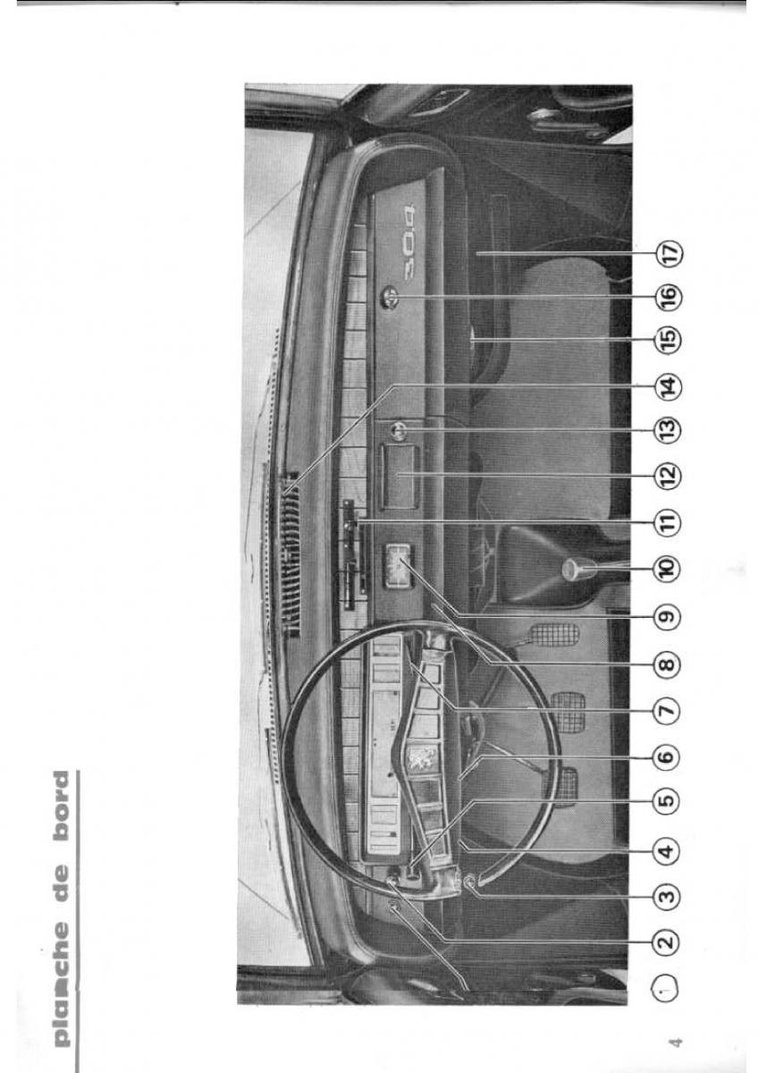Peugeot 304 manuel du proprietaire / page 5