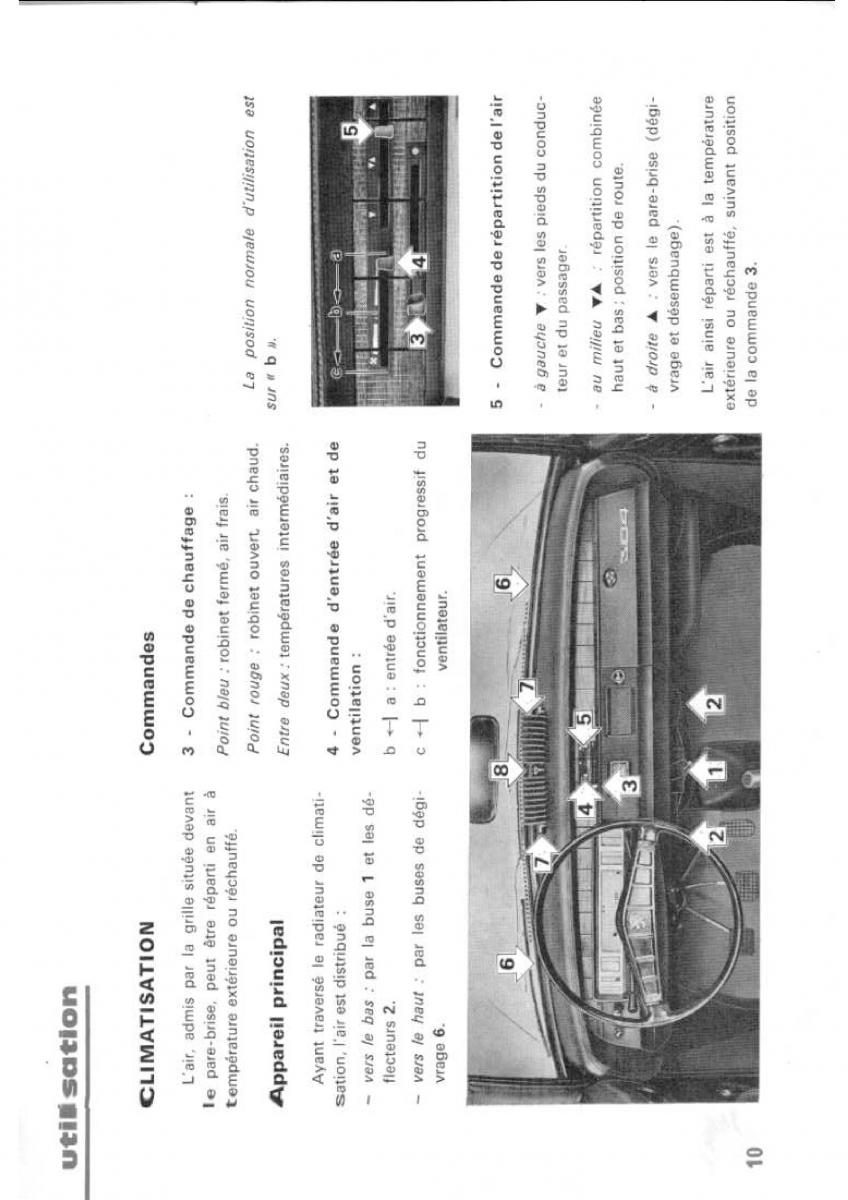 Peugeot 304 manuel du proprietaire / page 11