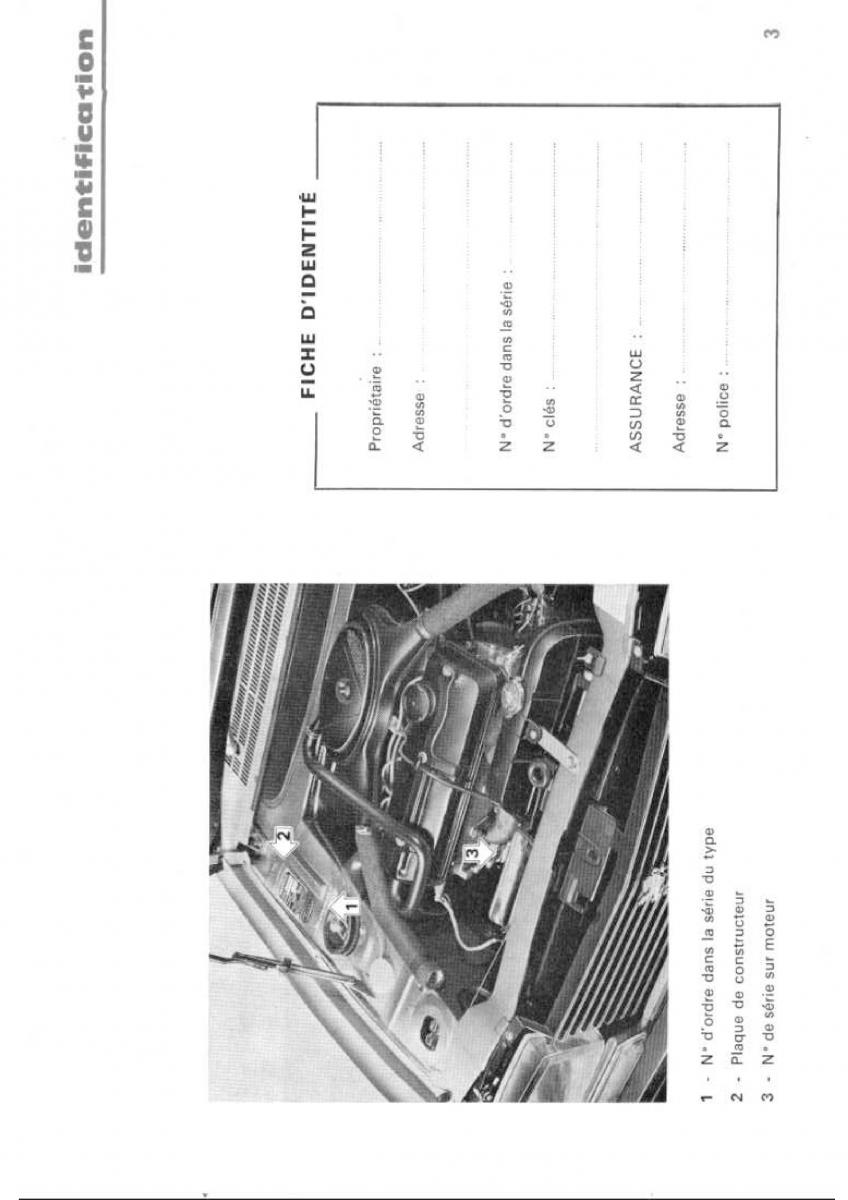 Peugeot 304 manuel du proprietaire / page 4