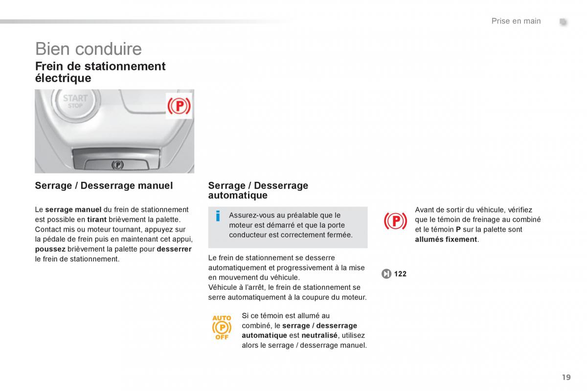 Peugeot 308 FL manuel du proprietaire / page 21