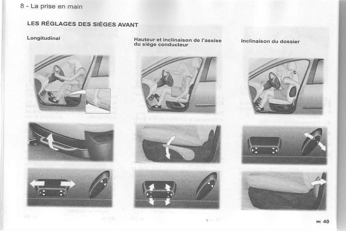 manual  Peugeot 407 manuel du proprietaire / page 9