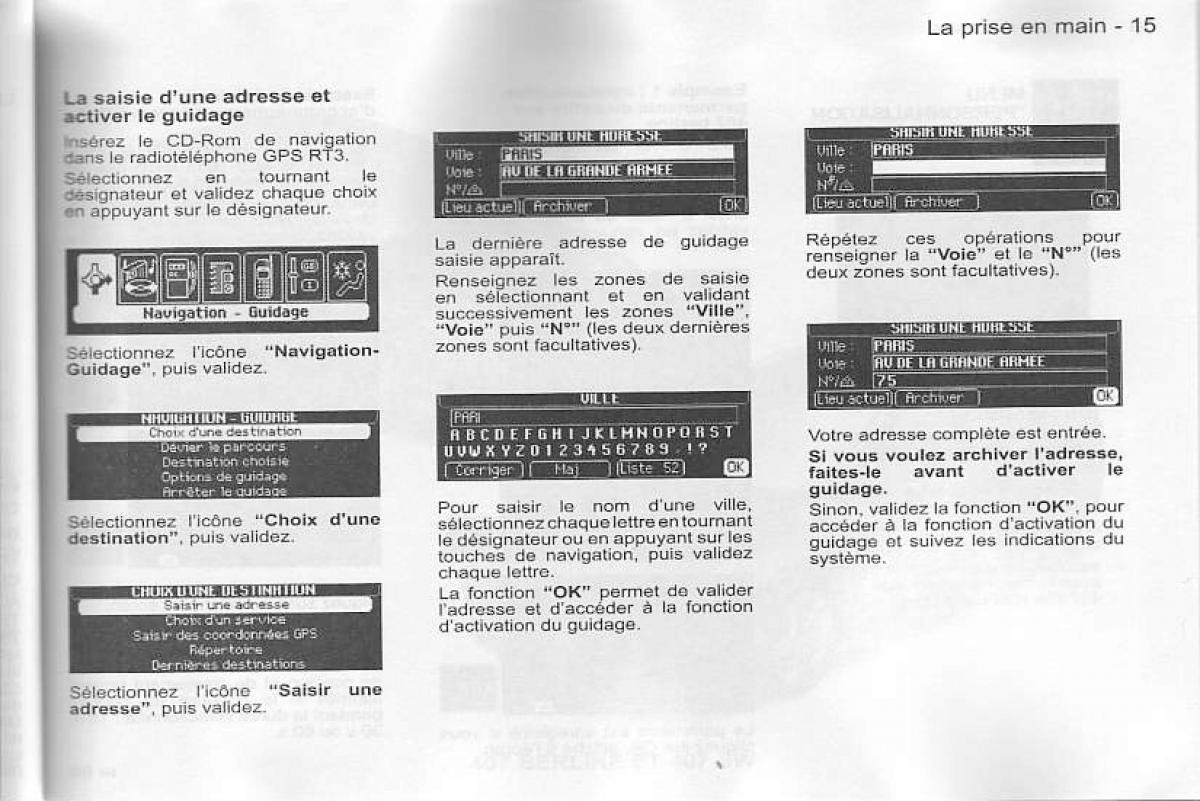 Peugeot 407 manuel du proprietaire / page 16