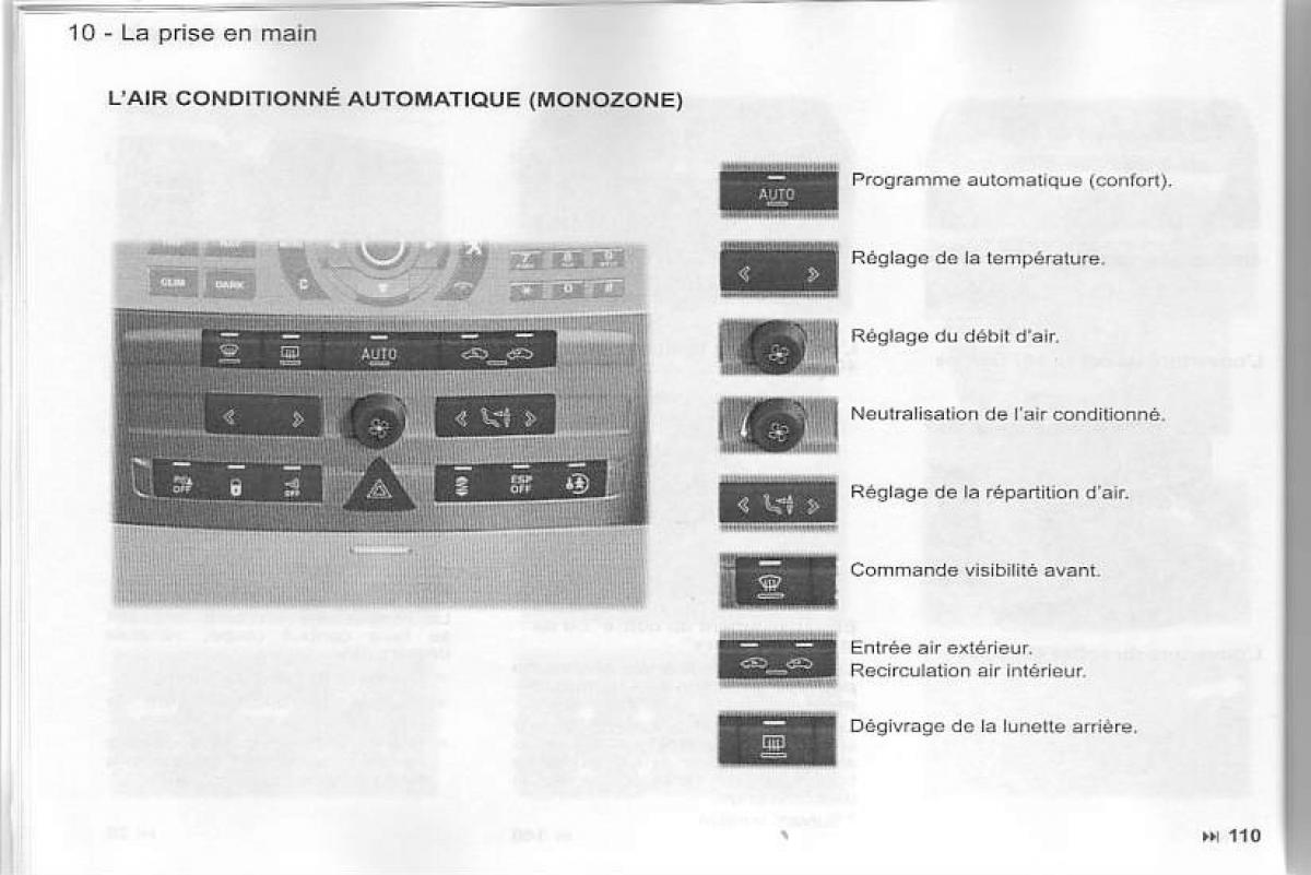 manual  Peugeot 407 manuel du proprietaire / page 11