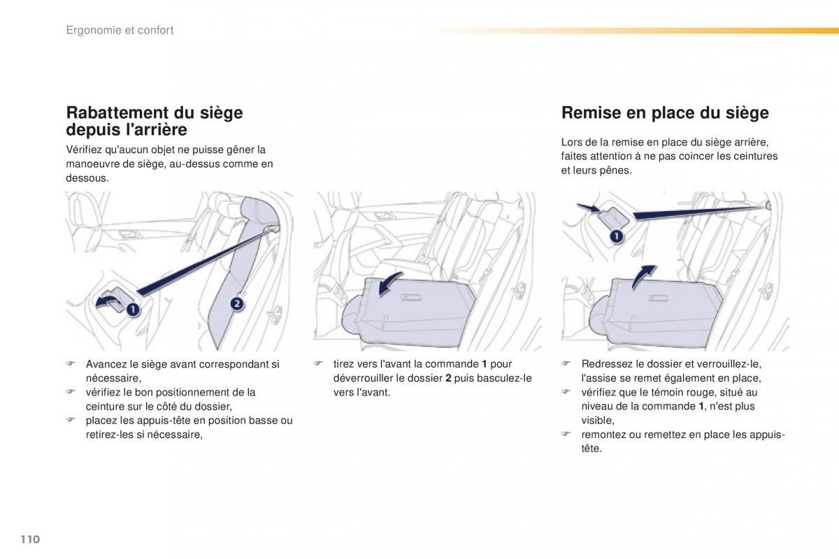 Peugeot 508 FL manuel du proprietaire / page 112