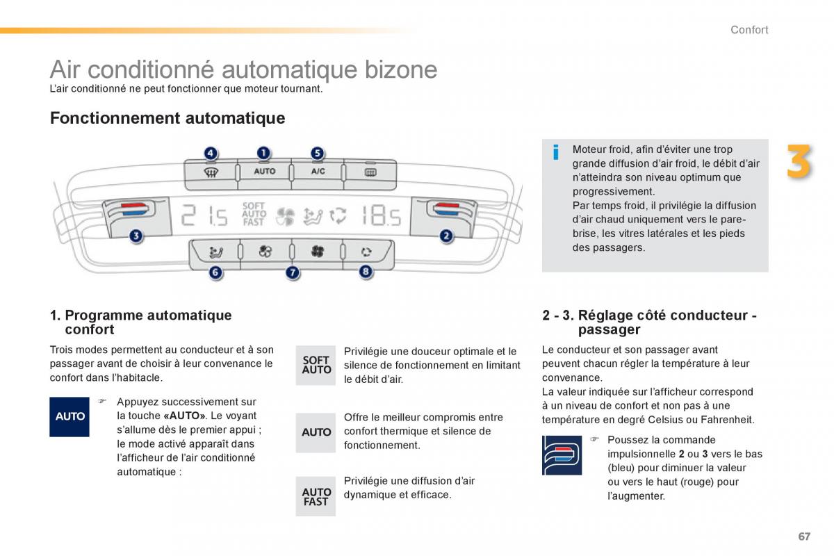 Peugeot 2008 manuel du proprietaire / page 69