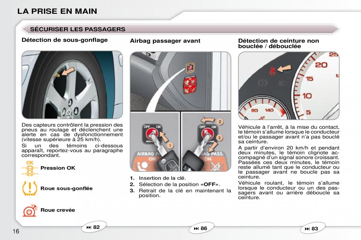 Peugeot 607 manuel du proprietaire / page 14