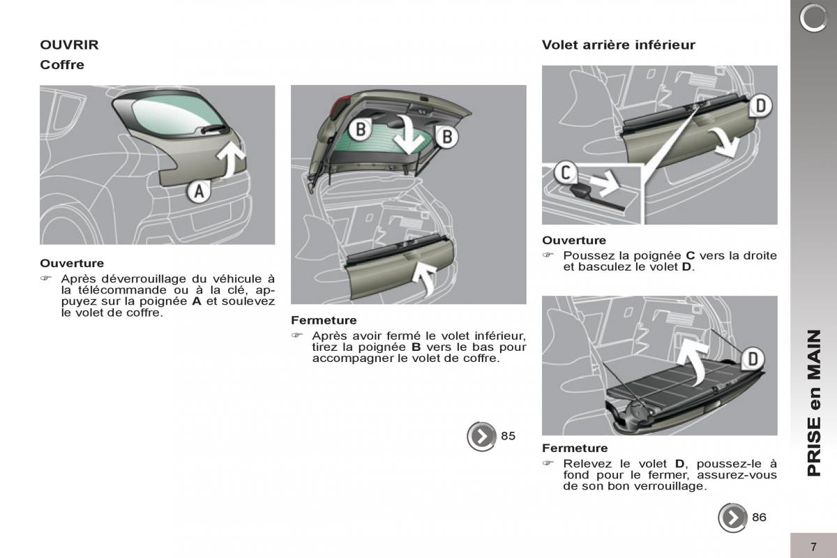Peugeot 3008 manuel du proprietaire / page 9