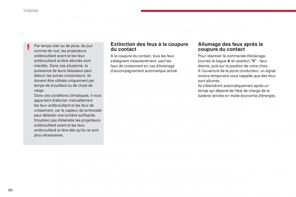 Peugeot 3008 FL manuel du proprietaire / page 82