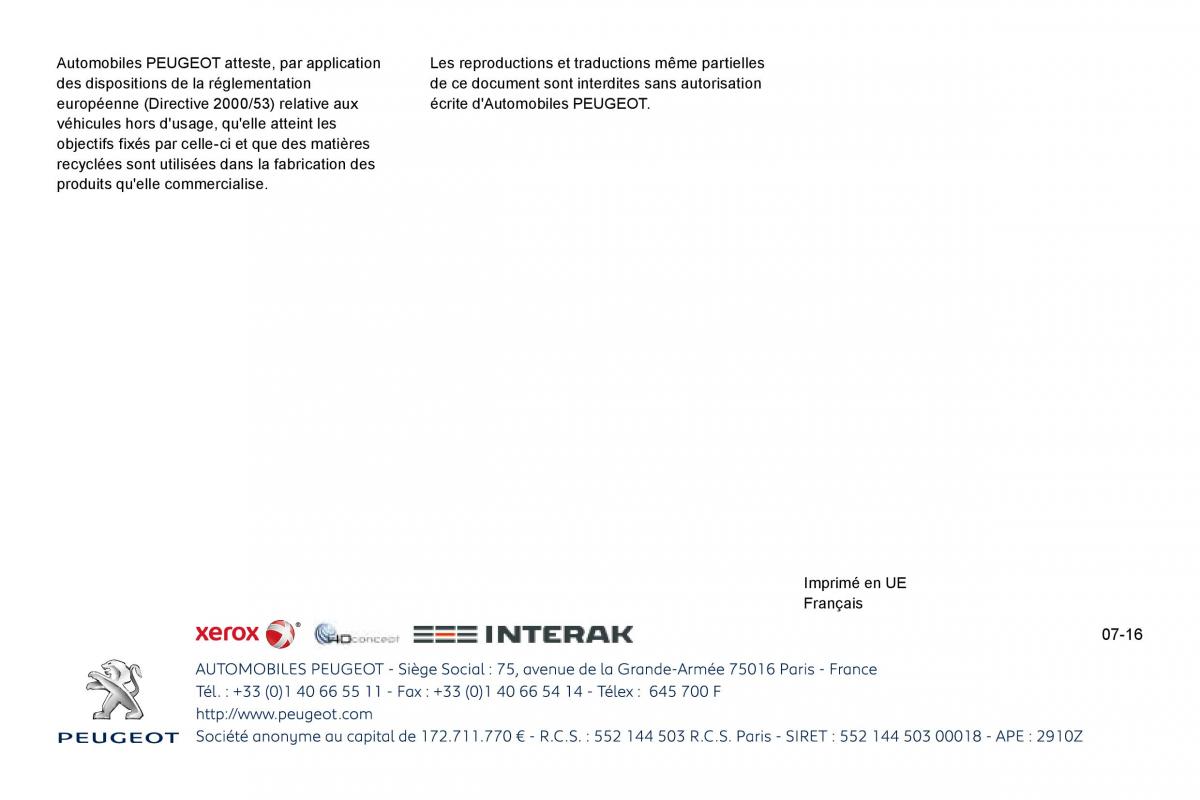Peugeot 3008 FL2 manuel du proprietaire / page 565