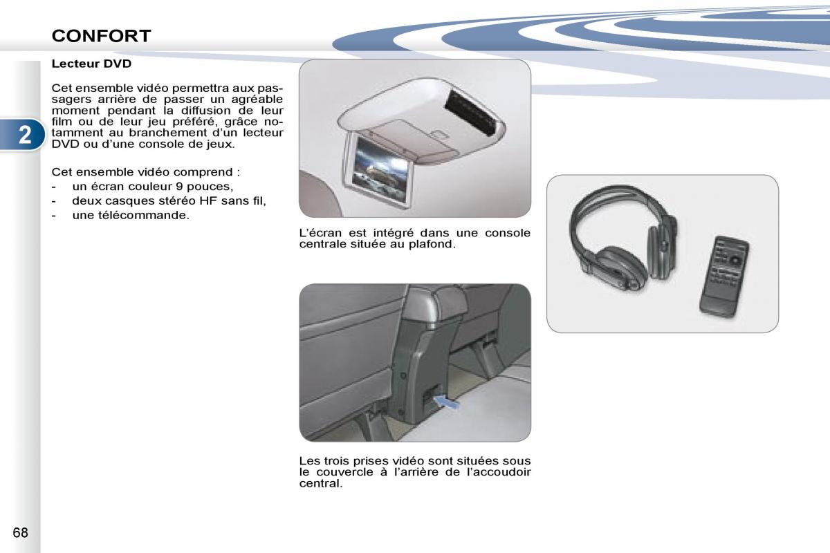 Peugeot 4007 manuel du proprietaire / page 67