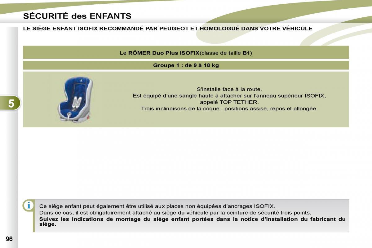 Peugeot 4007 manuel du proprietaire / page 95