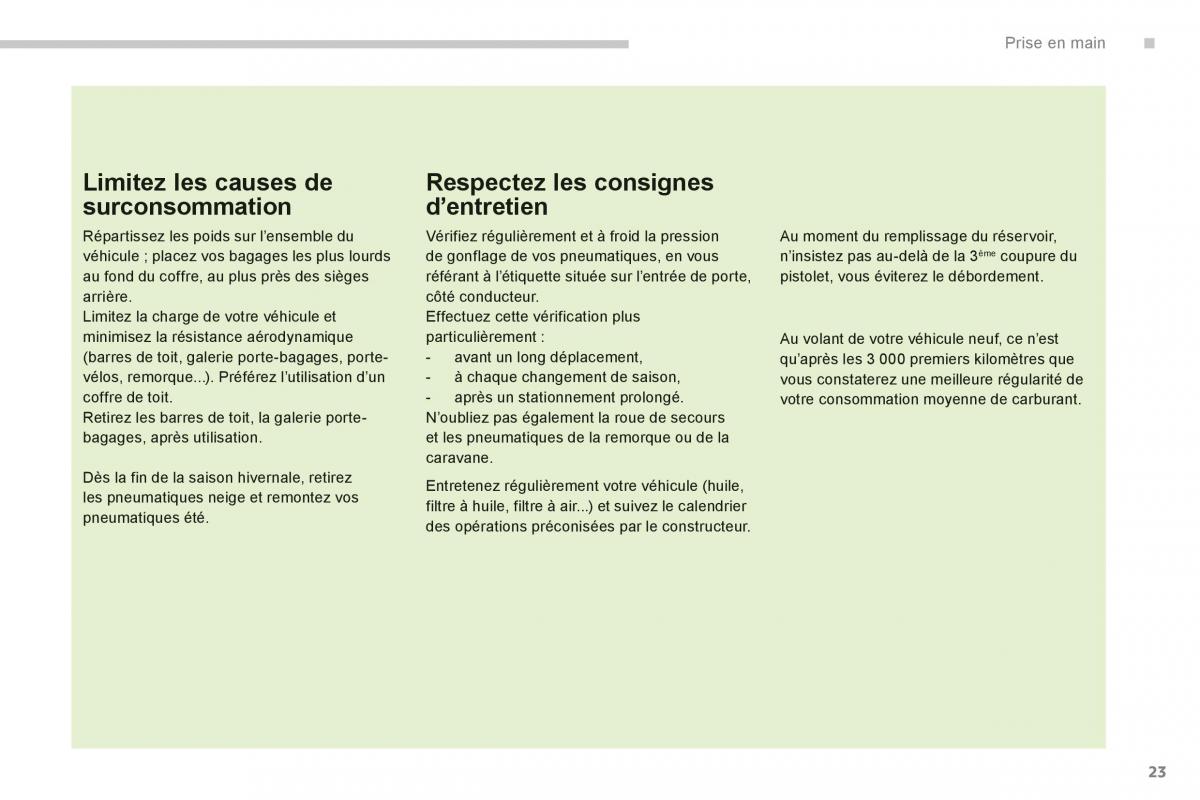 manual Peugeot 4008 manuel du proprietaire / page 25
