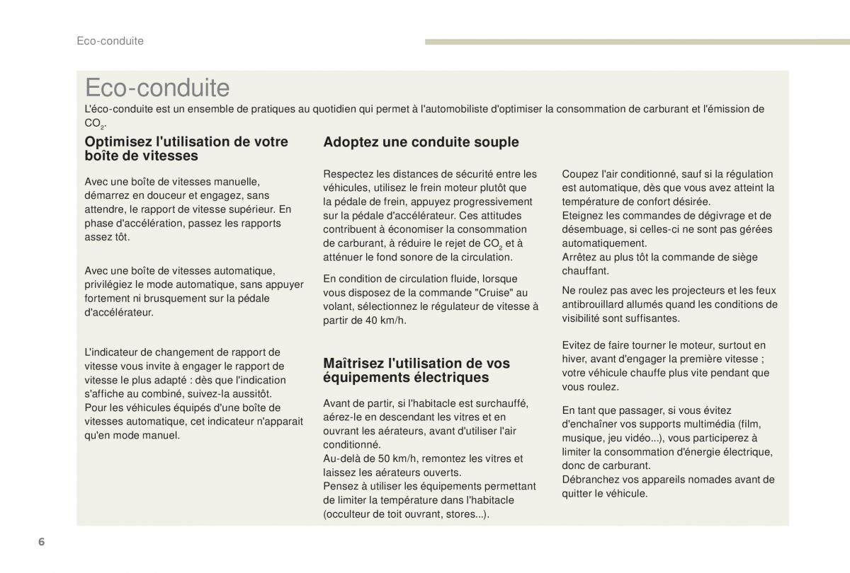 manual  Peugeot 5008 FL manuel du proprietaire / page 8