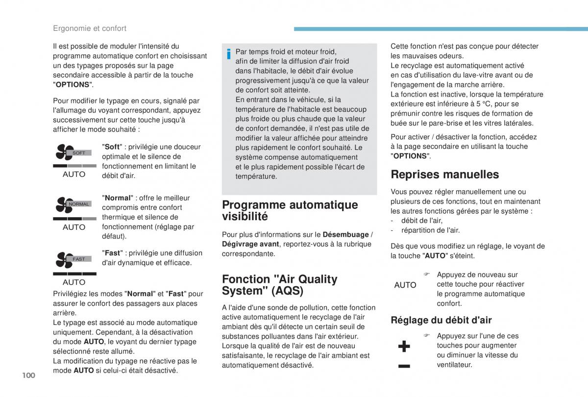 Peugeot 5008 FL manuel du proprietaire / page 102