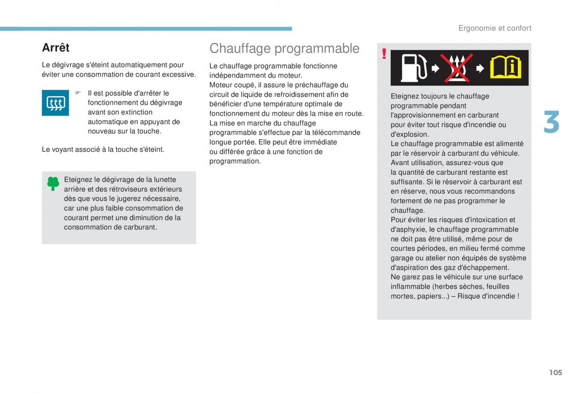 Peugeot 5008 FL manuel du proprietaire / page 107