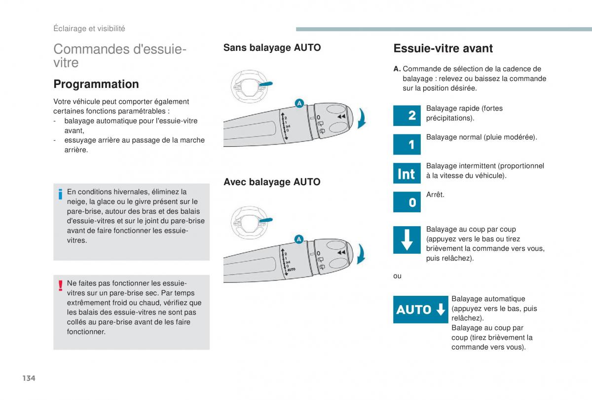 Peugeot 5008 FL manuel du proprietaire / page 136