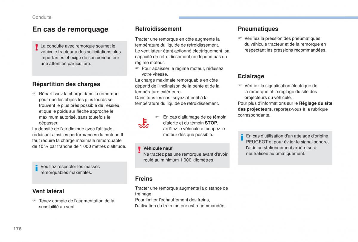 Peugeot 5008 FL manuel du proprietaire / page 178