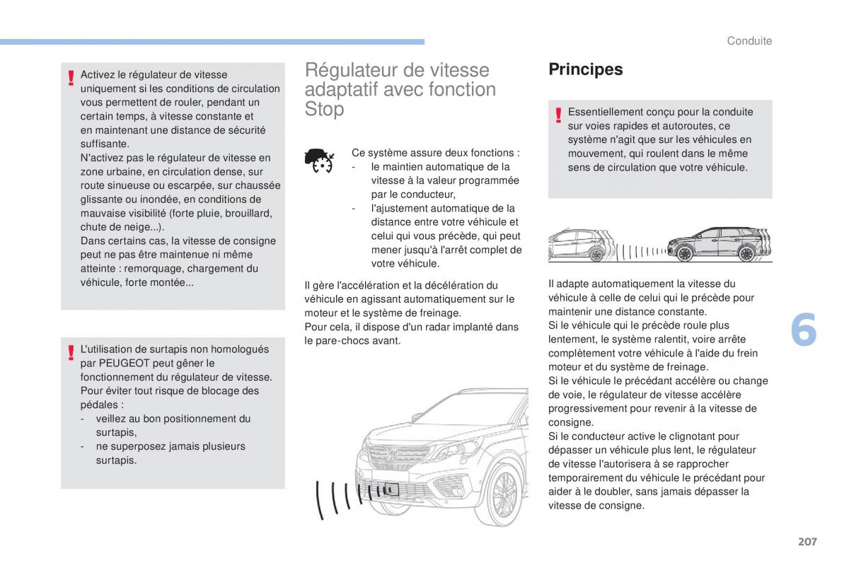 Peugeot 5008 FL manuel du proprietaire / page 209