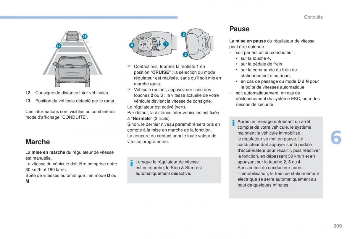Peugeot 5008 FL manuel du proprietaire / page 211