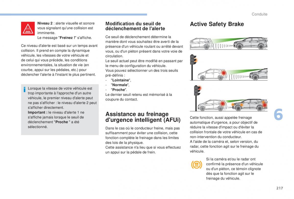 Peugeot 5008 FL manuel du proprietaire / page 219