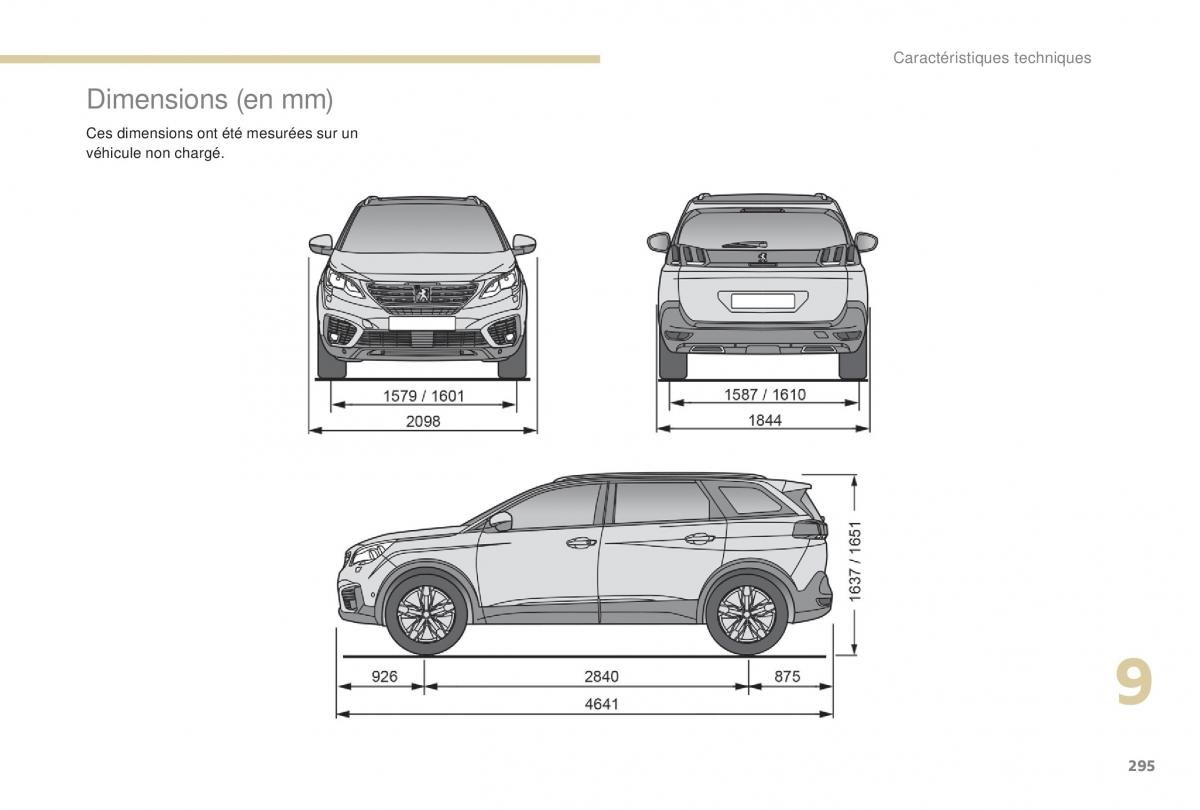 Peugeot 5008 FL manuel du proprietaire / page 297
