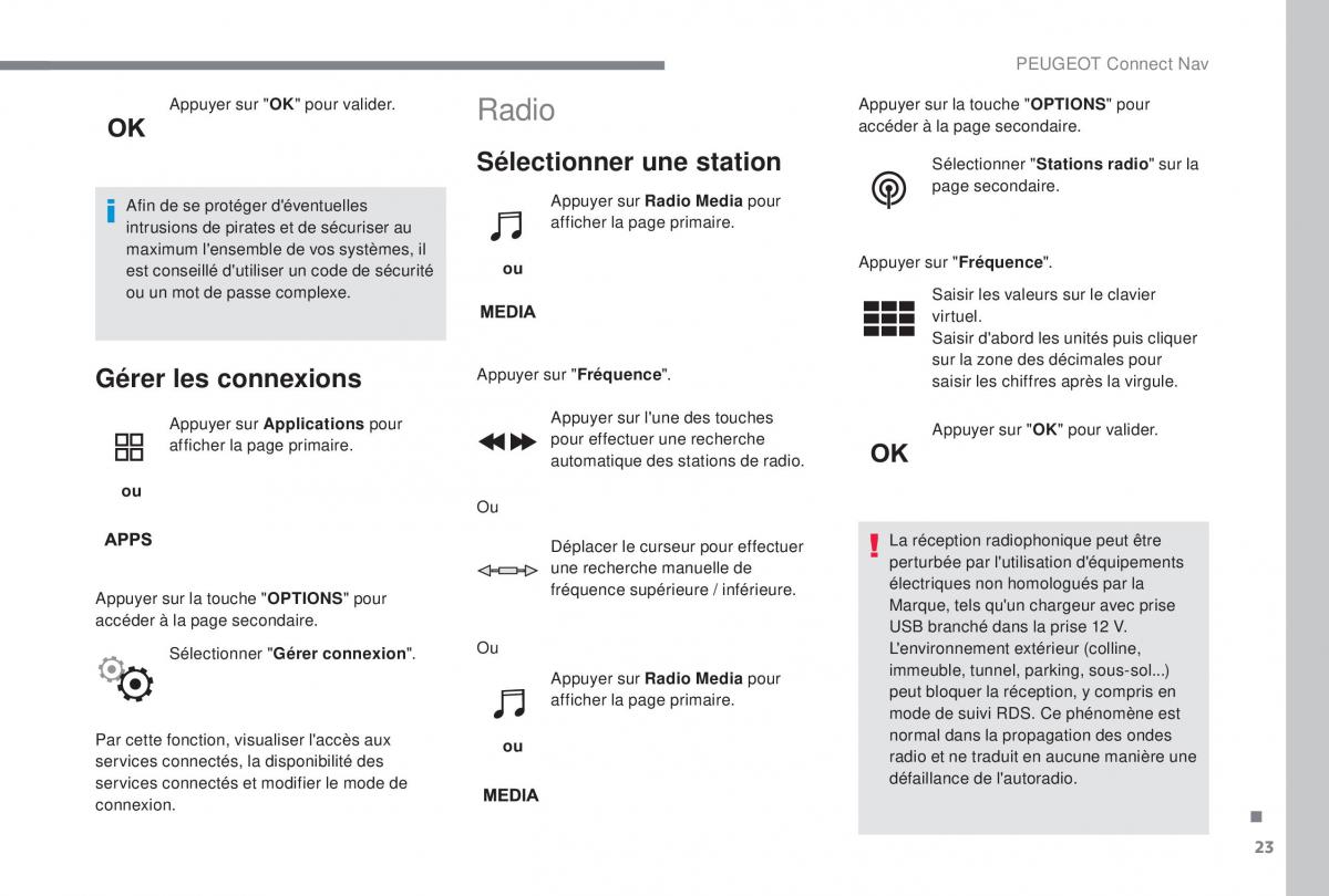 Peugeot 5008 FL manuel du proprietaire / page 321