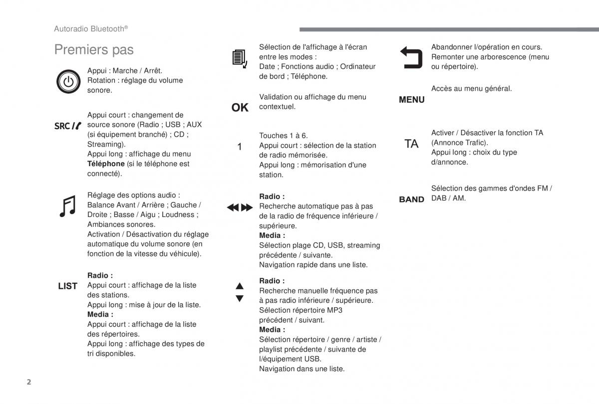 manual Peugeot 5008 FL manuel du proprietaire / page 374
