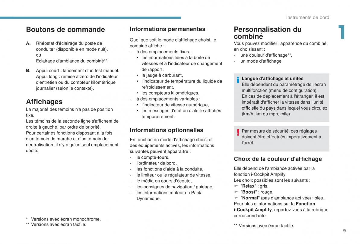 manual  Peugeot 5008 FL manuel du proprietaire / page 11