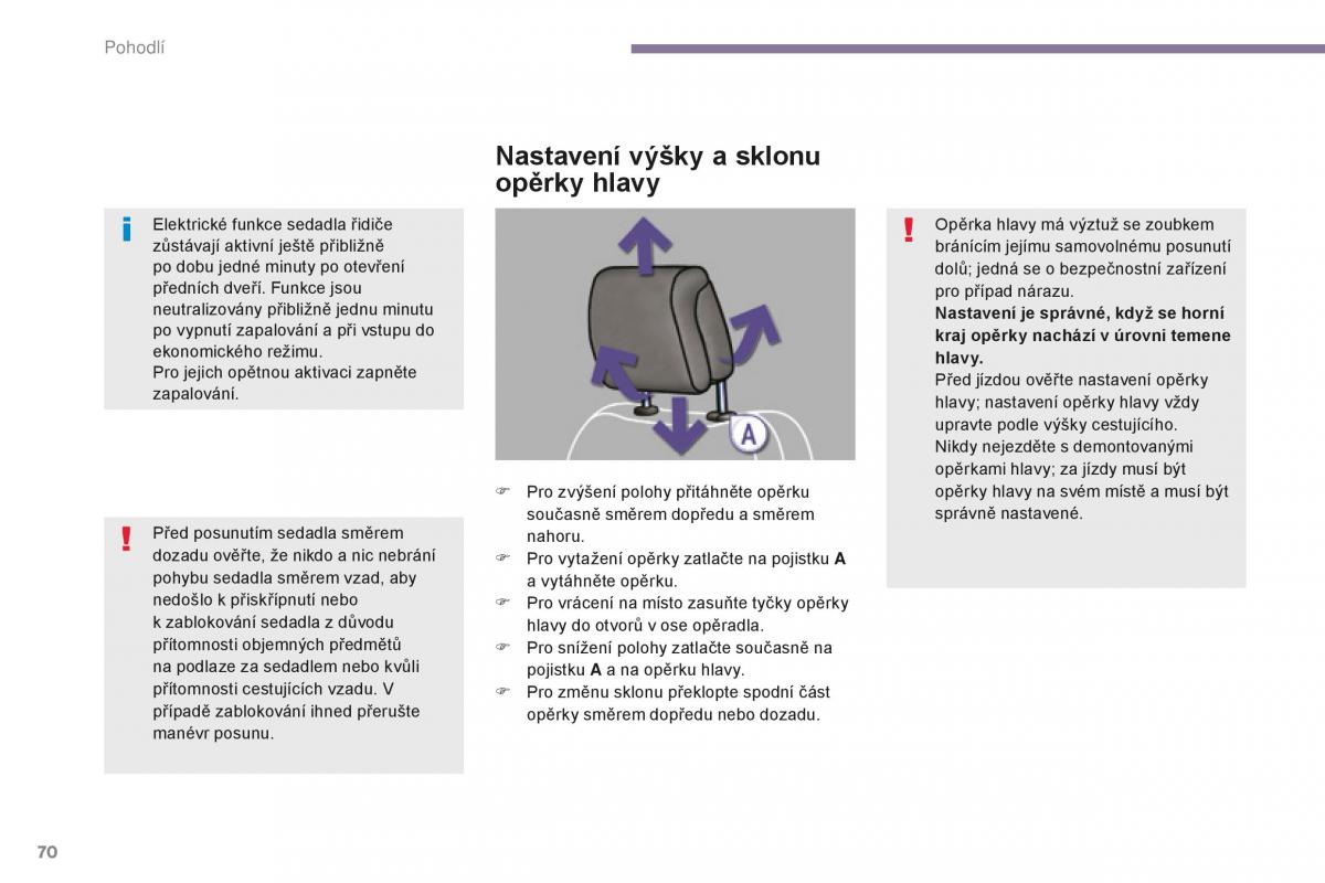 Peugeot 5008 II 2 navod k obsludze / page 72