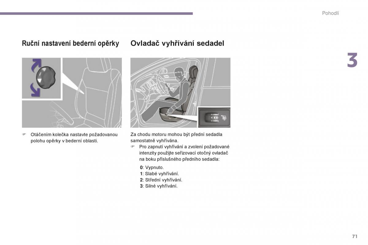 Peugeot 5008 II 2 navod k obsludze / page 73