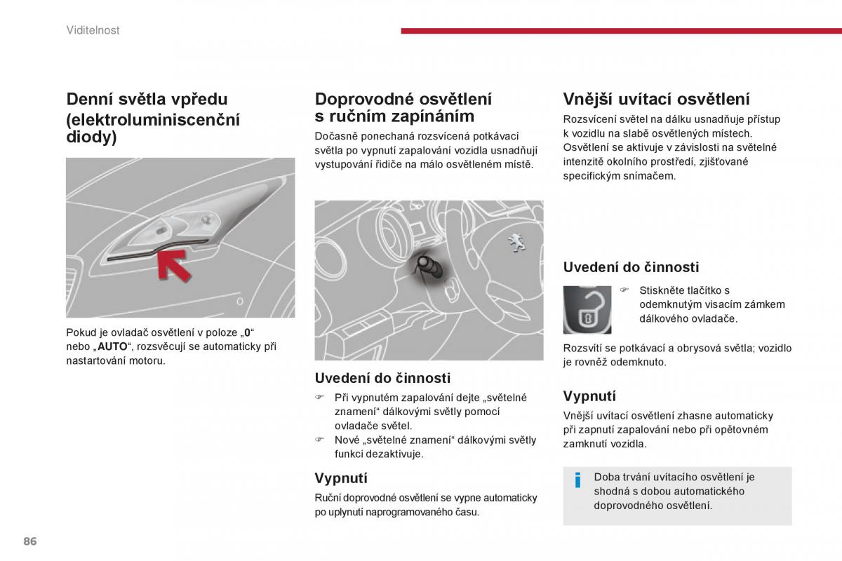 Peugeot 5008 II 2 navod k obsludze / page 88