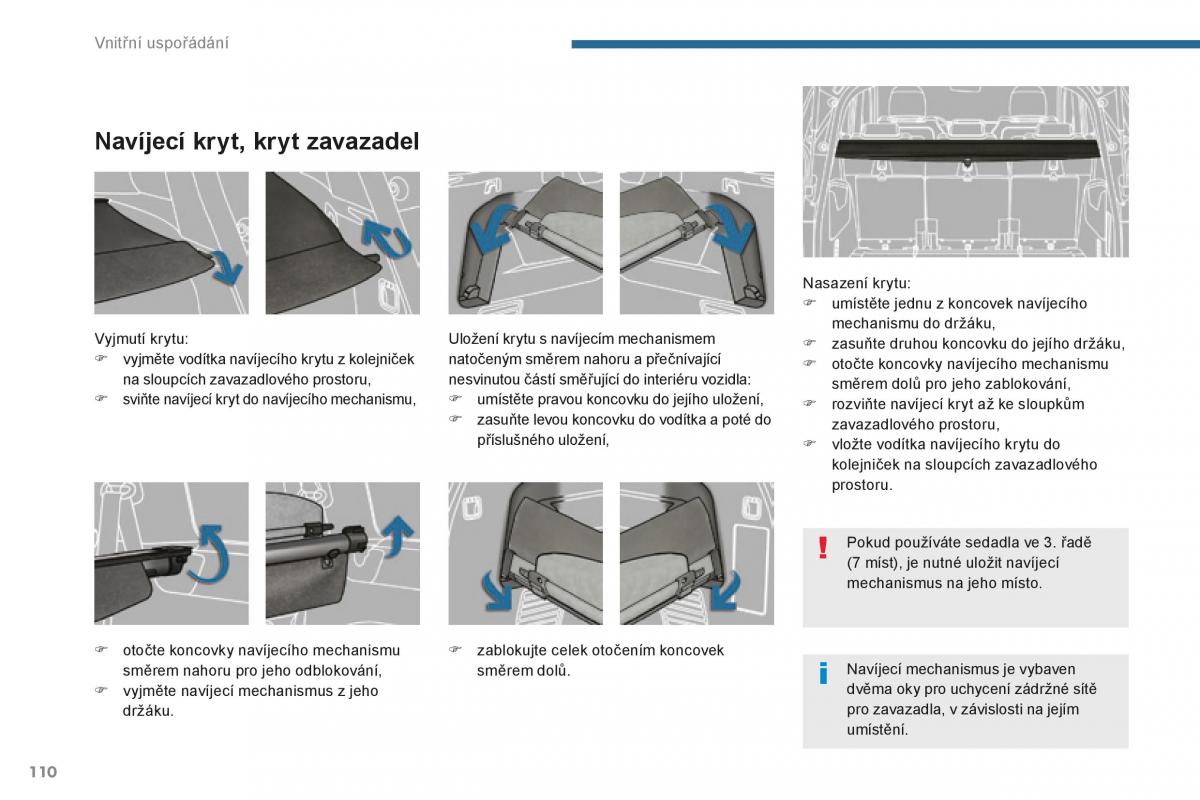 Peugeot 5008 II 2 navod k obsludze / page 112